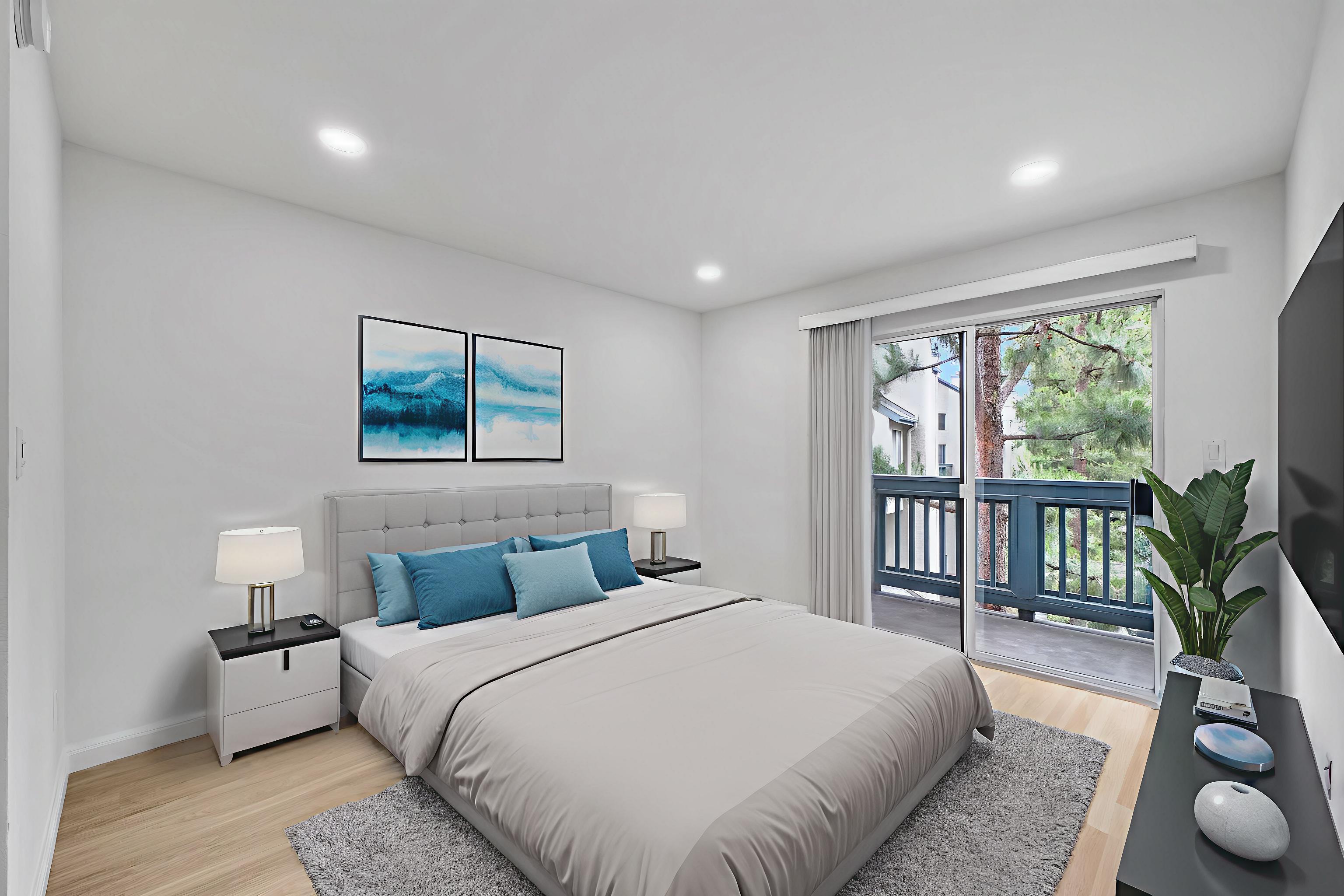 Staged bedroom result